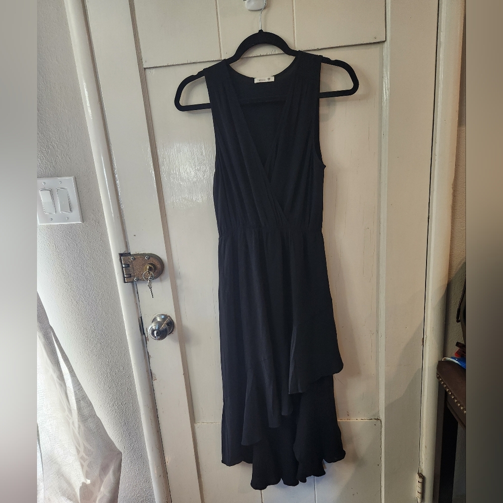 Black Hi-Low Dress